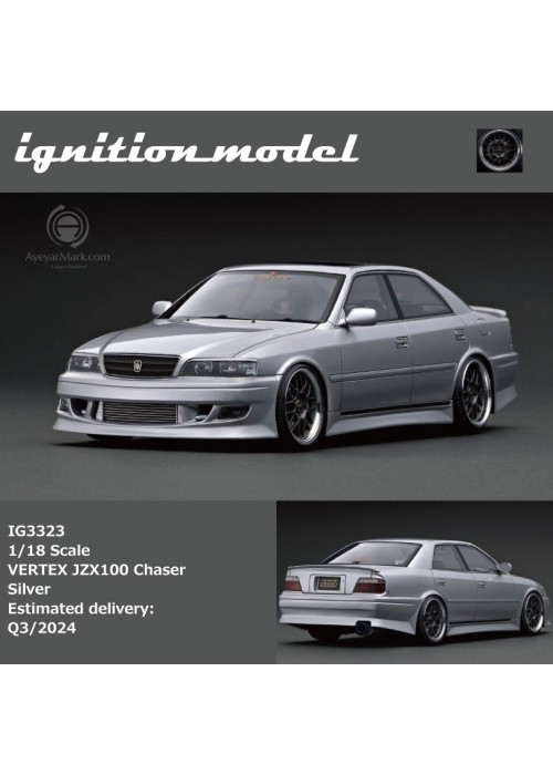 IG 18 VERTEX JZX100 Chaser Silver IG3323 (NON-DISCOUNT ITEM)